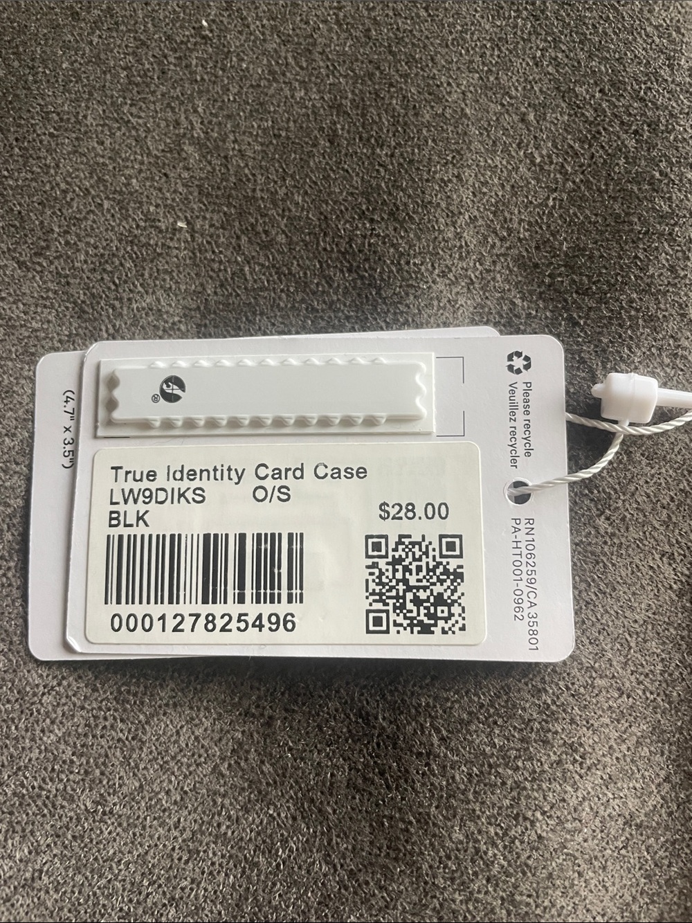 Lululemon True Identity Card Case - Black - Picture 2 of 4
